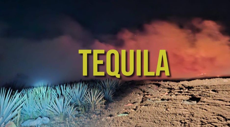 El fuego consume montículos de basura con alturas de hasta 3 metros en sus puntos más altos. ESPECIAL / FACEBOOK Protección Civil Jalisco