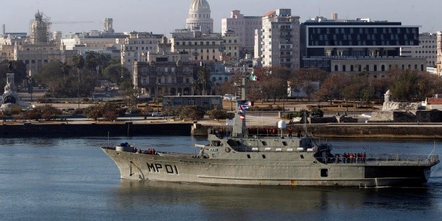 Buques mexicanos llegan a Cuba en segundo env&iacute;o de ayuda humanitaria