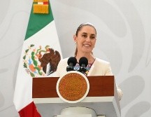 Claudia Sheinbaum Pardo aseguró que la población no está sola y llamó a Estados Unidos a frenar la entrada de armas hacia México. EFE/Presidencia de México.