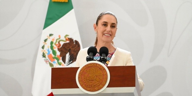 Sheinbaum recorre Sinaloa con fuerte dispositivo de seguridad