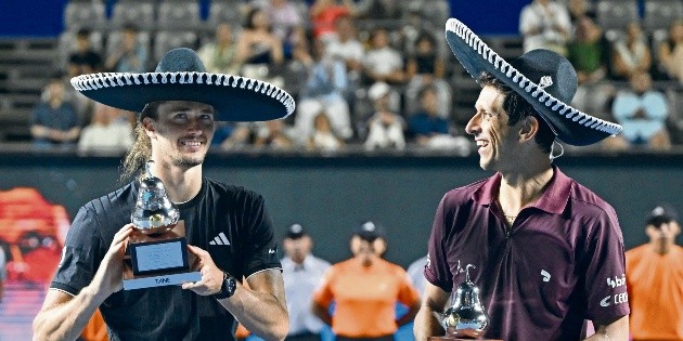 Abierto Mexicano de Tenis: Zverev se va de Acapulco con corona
