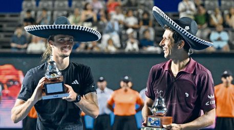 Alexander Zverev y Marcelo Melo vencieron a la dupla conformada por el austriaco Alexander Erler y el estadounidense Robert Galloway. AFP