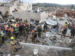 Tras el ataque coordinado de Estados Unidos e Israel contra Irán, que se inició el sábado, Teherán lanzó una operación militar contra Israel y algunos de sus países vecinos en Oriente Medio. EFE/A. Sultan