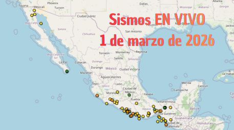 EN VIVO | Sismos en México | Domingo 1 de marzo. ESPECIAL / SSN