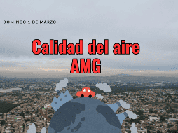 El índice más alto de calidad del aire registrado en el AMG hoy 1 de marzo es en Miravalle, con 103 puntos IMECA. EL INFORMADOR / ARCHIVO