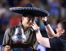 La victoria en el Abierto de Acapulco permitió que Flavio Cobolli subiera cinco posiciones en el ranking. EFE / D. Guzmán