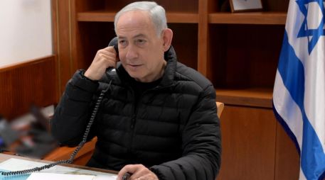 Netanyahu envió un mensaje de apoyo a los afectados por los misiles iraníes, que han causado ya al menos 10 muertos en Tel Aviv y Beit Shemesh. EFE / ARCHIVO