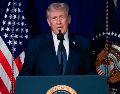 Donald Trump instó este domingo a la Guardia Revolucionaria iraní a rendirse a cambio de inmunidad o de lo contrario, dijo, afrontará "una muerte segura". EFE/ @realdonaldtrump.