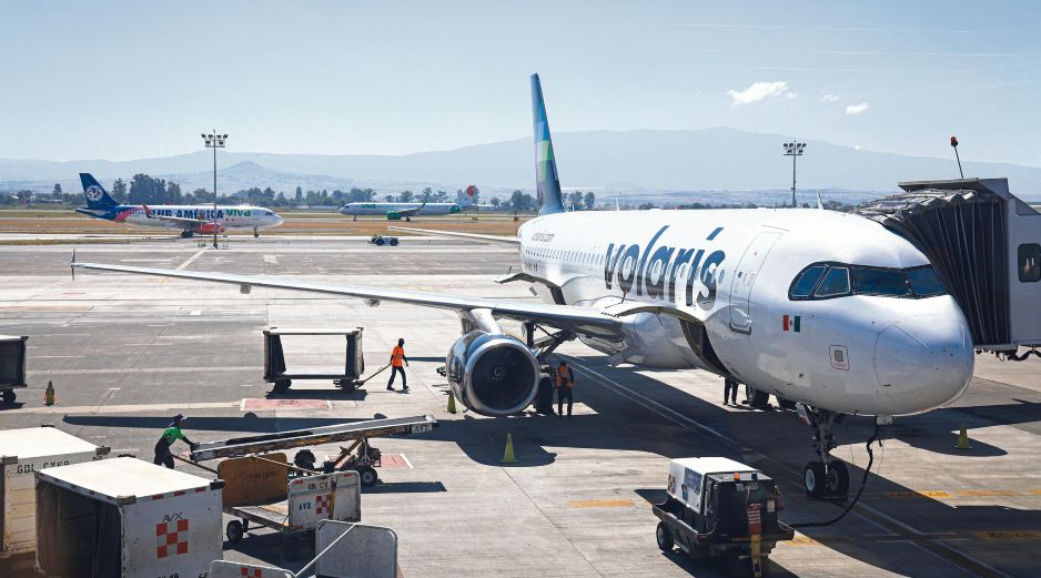 La nueva base de mantenimiento de Volaris permitirá atender aeronaves y ampliar su capacidad operativa en el aeropuerto de Guadalajara. EL INFORMADOR