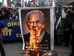 La oficina del primer ministro de Israel, Benjamín Netanyahu, fue atacada durante la última oleada de misiles. EFE