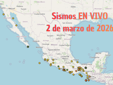 EN VIVO | Sismos en México | Lunes 2 de marzo. ESPECIAL / SSN