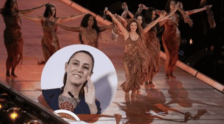 Sheinbaum reveló que a la presentación gratuita de Shakira asistieron 400 mil personas, más aquellas que siguieron la transmisión en vivo. AP / M. Ugarte / EFE / S. Gutiérrez