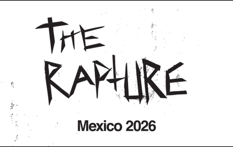 La banda también se presentará el 25 de abril en el Pabellón Oeste de la CDMX. ESPECIAL/ Facebook/ The Rapture