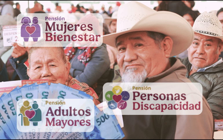 Si eres una de las personas beneficiarias de las Pensiones del Bienestar, este es el calendario de pagos por orden alfabético de apellidos. ESPECIAL/X/@bienestarmx