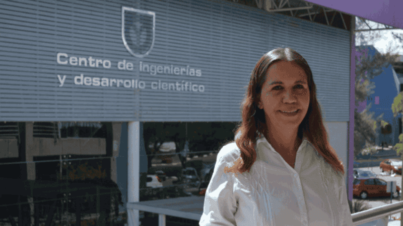 La Dra. Pascoe Ortiz desarrolló un bioplástico a partir del mucílago del nopal. ESPECIAL / UNIVA&nbsp;