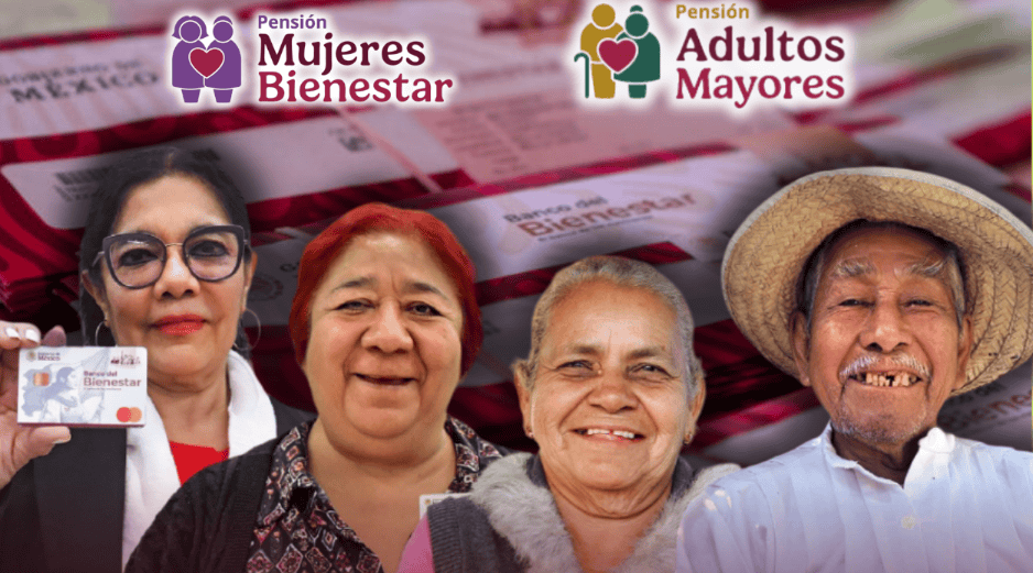 Los pagos de las pensiones del Bienestar son depositados en las tarjetas bancarias de las y los beneficiarios. ESPECIAL