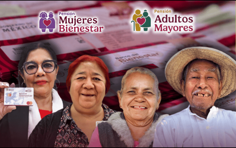 Los pagos de las pensiones del Bienestar son depositados en las tarjetas bancarias de las y los beneficiarios. ESPECIAL