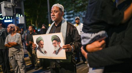 Durante la guerra del año pasado, Israel le presentó a Trump un plan para matar a Jamenei. EFE/EPA/NAZIR SUFARI