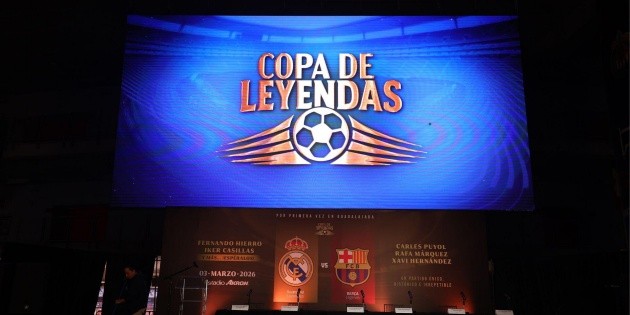 Guadalajara recibe la Copa de Leyendas rumbo al Mundial 2026