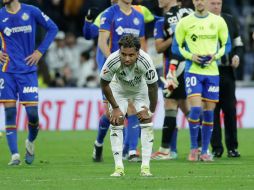 Hasta ahora, Rodrygo tenía grandes probabilidades de entrar en la lista definitiva de convocados por el seleccionador Carlo Ancelotti. EFE / ARCHIVO