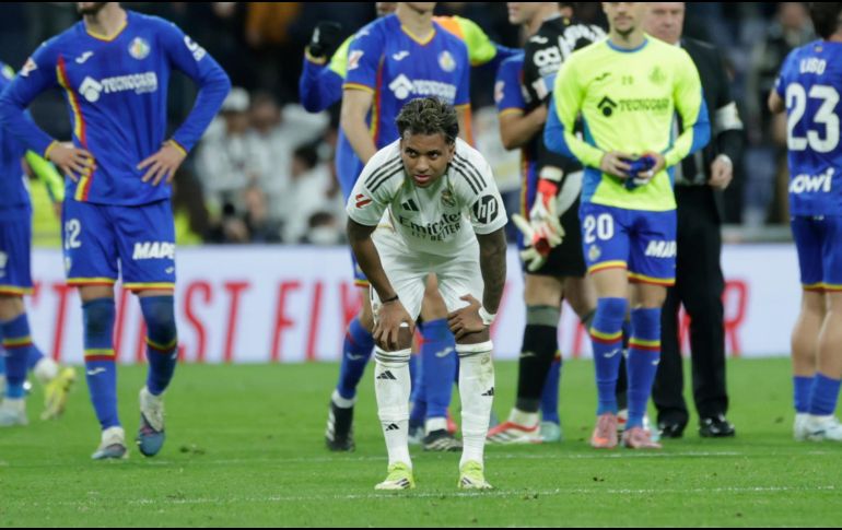 Hasta ahora, Rodrygo tenía grandes probabilidades de entrar en la lista definitiva de convocados por el seleccionador Carlo Ancelotti. EFE / ARCHIVO