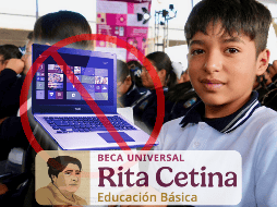 Dado que la convocatoria de la Beca Rita Cetina siga vigente, es posible actualizar datos de registro. ESPECIAL/X/@apoyosbienestar