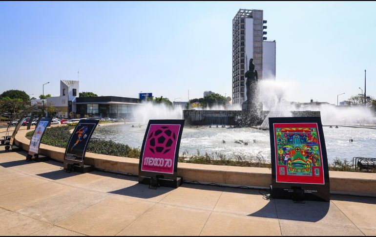 La exposición ofrece a los asistentes un viaje visual por la evolución del torneo de la FIFA y su impacto cultural. EL INFORMADOR / J. Acosta