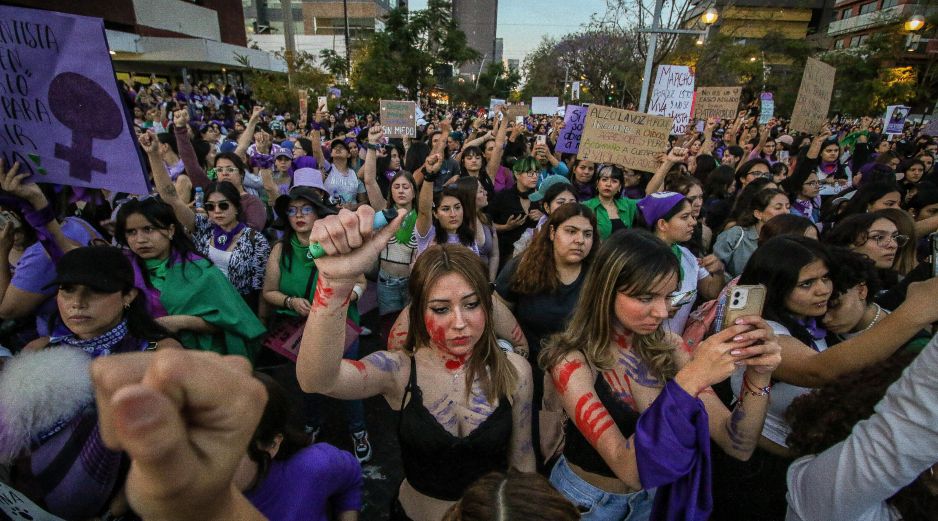 La marcha 8M 2026 reunirá a miles de mujeres en distintos Estados del país para exigir un alto a la violencia de género. EL INFORMADOR/ARCHIVO