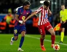 A pesar de la clasificación a semifinales, el Atlético de Madrid generó más dudas que certezas. EFE/ A.García.
