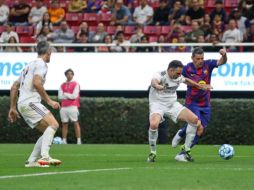 La casa del Guadalajara se vistió de gala para recibir por primera vez a Real Madrid y Barcelona en un duelo de leyendas. EL INFORMADOR/ A. NAVARRO.