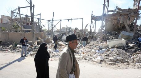 Secuelas de los bombardeos israelíes. El edificio del órgano encargado de designar al nuevo líder iraní, en Teherán, fue alcanzado por ataques atribuidos a Estados Unidos e Israel. Golpeó el corazón político del régimen, tras la muerte del ayatolá Alí Jamenei. EFE/A. Taherkenareh