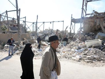 Secuelas de los bombardeos israelíes. El edificio del órgano encargado de designar al nuevo líder iraní, en Teherán, fue alcanzado por ataques atribuidos a Estados Unidos e Israel. Golpeó el corazón político del régimen, tras la muerte del ayatolá Alí Jamenei. EFE/A. Taherkenareh