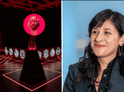 Para recrear las voces de las personas muertas el artista utiliza las voces que han dejado en Instagram. EFE/Á. Colmenares