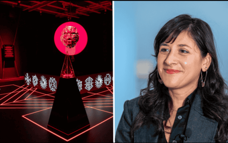 Para recrear las voces de las personas muertas el artista utiliza las voces que han dejado en Instagram. EFE/Á. Colmenares