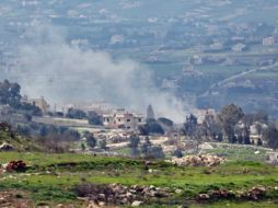 Fotografía de un ataque israelí en Líbano, uno de los países de donde mexicanos han sido evacuados. EFE/EPA/A. Safadi