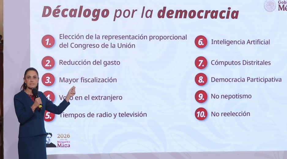La Presidenta rechazó que se trate de un retroceso democrático. SUN/G. Pano