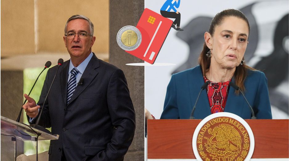 Esto dijo Sheinbaum respecto a la deuda de Elektra frente al SAT. EL INFORMADOR / ARCHIVO / EFE / Mario Guzmán