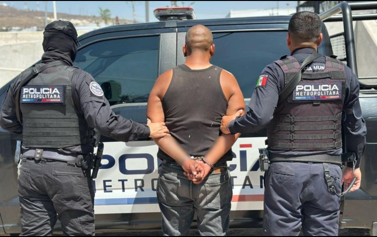 El sujeto, quien se identificó como Victor 