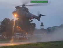 El Comando Sur de Estados Unidos informó en X que ambos países habían lanzado maniobras militares en Ecuador, junto con un video en que se veía el sobrevuelo de helicópteros. X / @Southcom