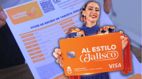 La Tarjeta Única Al Estilo Jalisco cuenta con respaldo internacional de VISA y es operada por la empresa Broxel. ESPECIAL/Gobierno de Jalisco