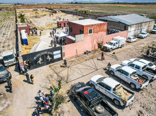 El rancho Izaguirre era utilizado como campo de adiestramiento del crimen organizado y tras un operativo y enfrentamiento, elementos de la Guardia Nacional lo aseguraron en 2024. EL INFORMADOR/ ARCHIVO