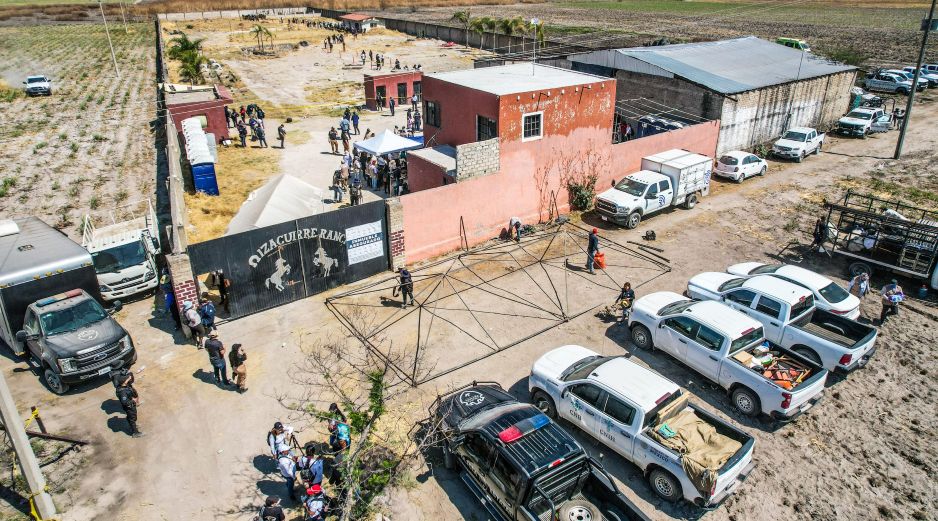 El rancho Izaguirre era utilizado como campo de adiestramiento del crimen organizado y tras un operativo y enfrentamiento, elementos de la Guardia Nacional lo aseguraron en 2024. EL INFORMADOR/ ARCHIVO