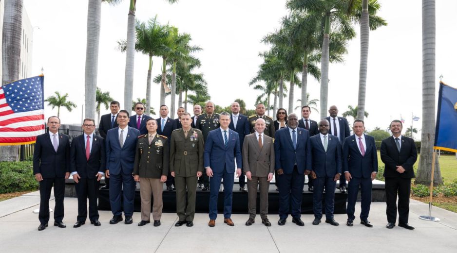 EU y naciones de América Latina avanzaron en un acuerdo de colaboración para combatir a los grupos catalogados como “narcoterroristas”. EFE/DEPARTAMENTO DE GUERRA EU