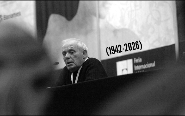 Antonio Lobo Antunes en la Feria Internacional del Libro de Guadalajara. EL INFORMADOR / ARCHIVO