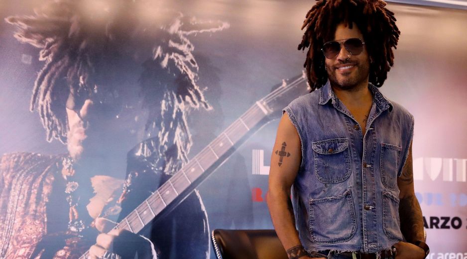 Lenny Kravitz se presentará en el Auditorio Telmex. EFE.