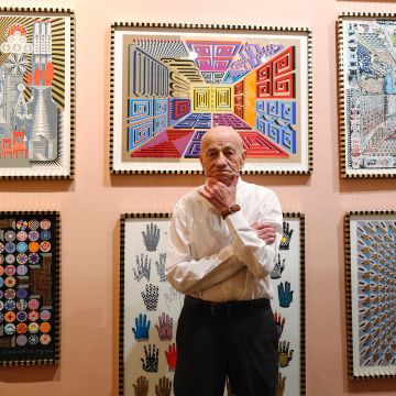 El artista plástico Pedro Friedeberg fue un ícono del Arte Surrealista del siglo XX. EFE/ARCHIVO