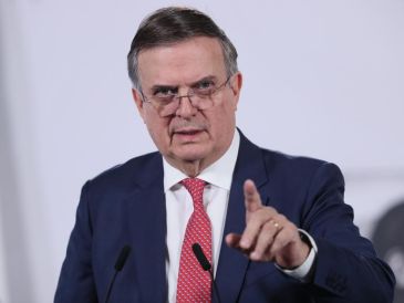 Fotografía del Secretario de Economía, Marcelo Ebrard. EFE/M. Guzmán