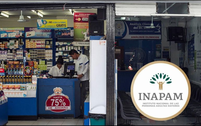 Personas con credencial del INAPAM podrán aprovechar un nuevo beneficio en Farmacias Similares. EL INFORMADOR/ARCHIVO