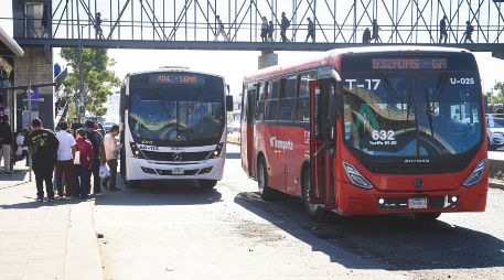 Autoridades estatales confirmaron cambios en el esquema tarifario del transporte público. EL INFORMADOR/ARCHIVO