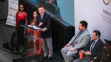 El mandatario estatal señaló que la industria y su consolidación son quienes llevan a estos resultados, con decisiones y estrategias para el desarrollo económico que toma el Gobierno del Estado. CORTESÍA